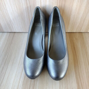 Eileen Fisher Pure II Womens Size 6 Metallic Pumps Heels Shoes